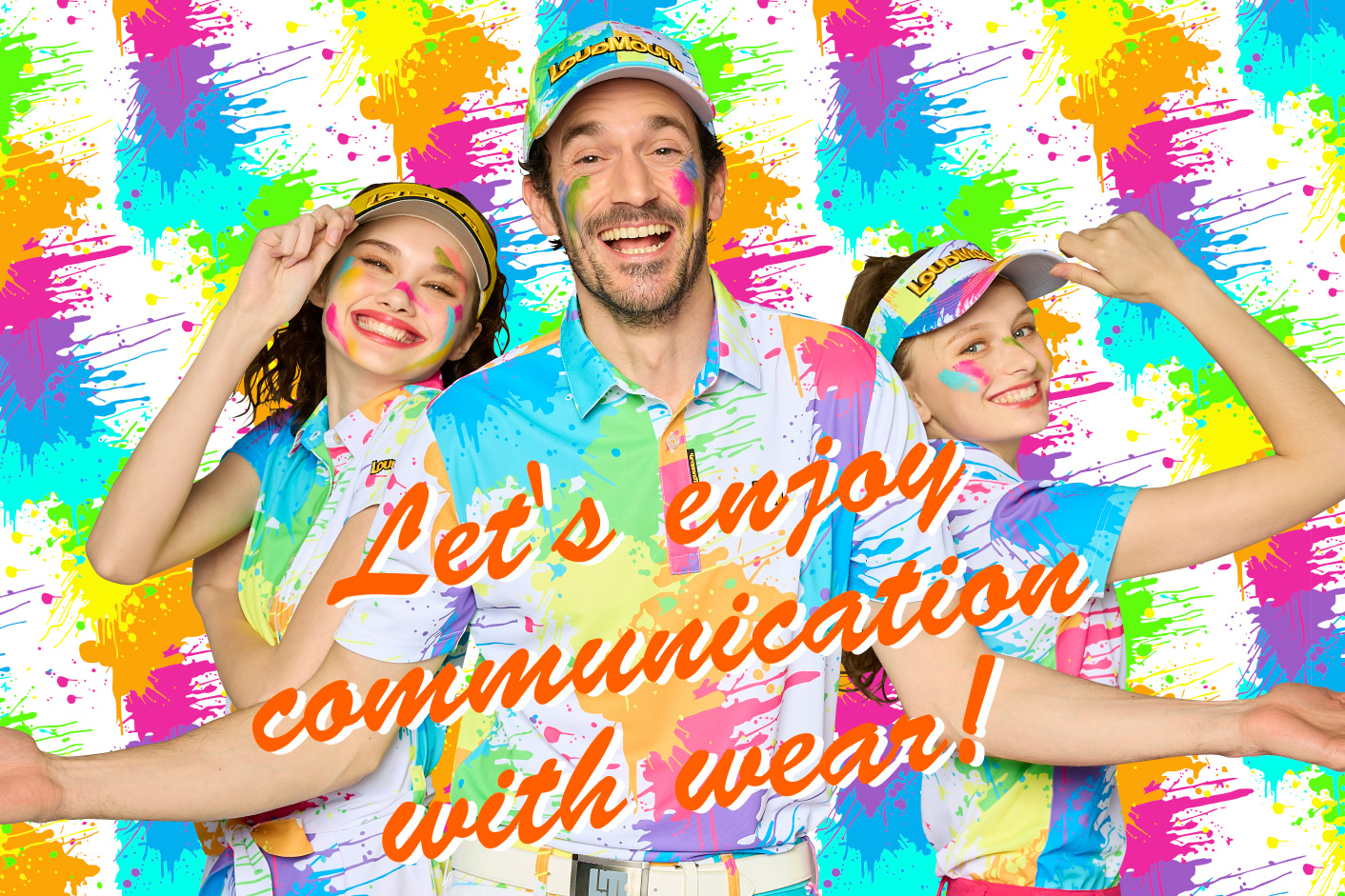 Let's enjoy communication with wear!