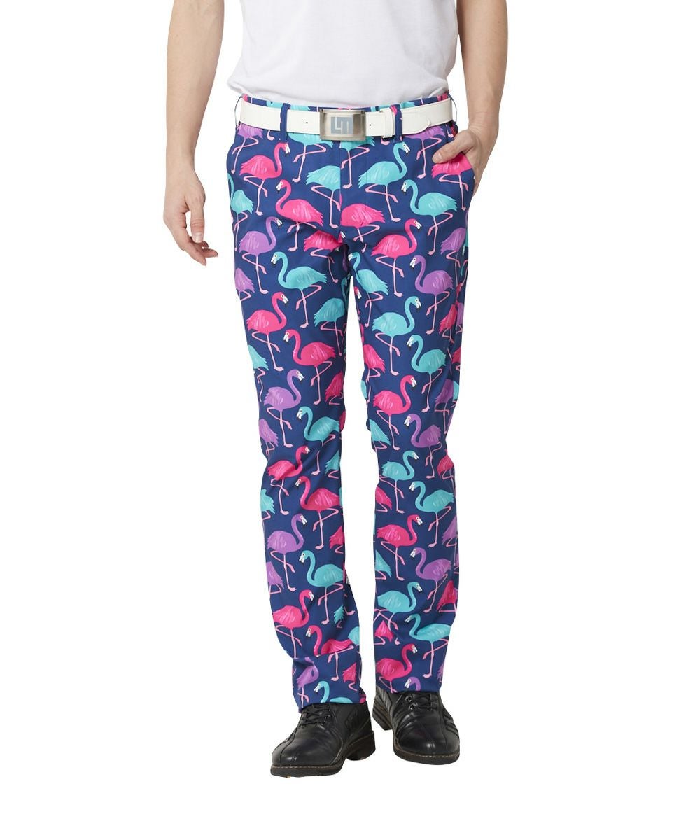 新品Loudmouthラウドマウス ゴルフメンズロングパンツワイルドフラミンゴズ ワイルドフラミンゴズ | LOUDMOUTH JAPAN