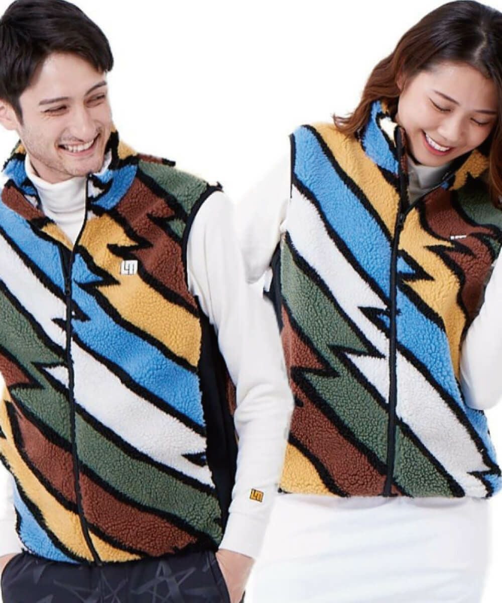 ユニセックス ボアフリースベスト キャプテンフォレスト | LOUDMOUTH JAPAN