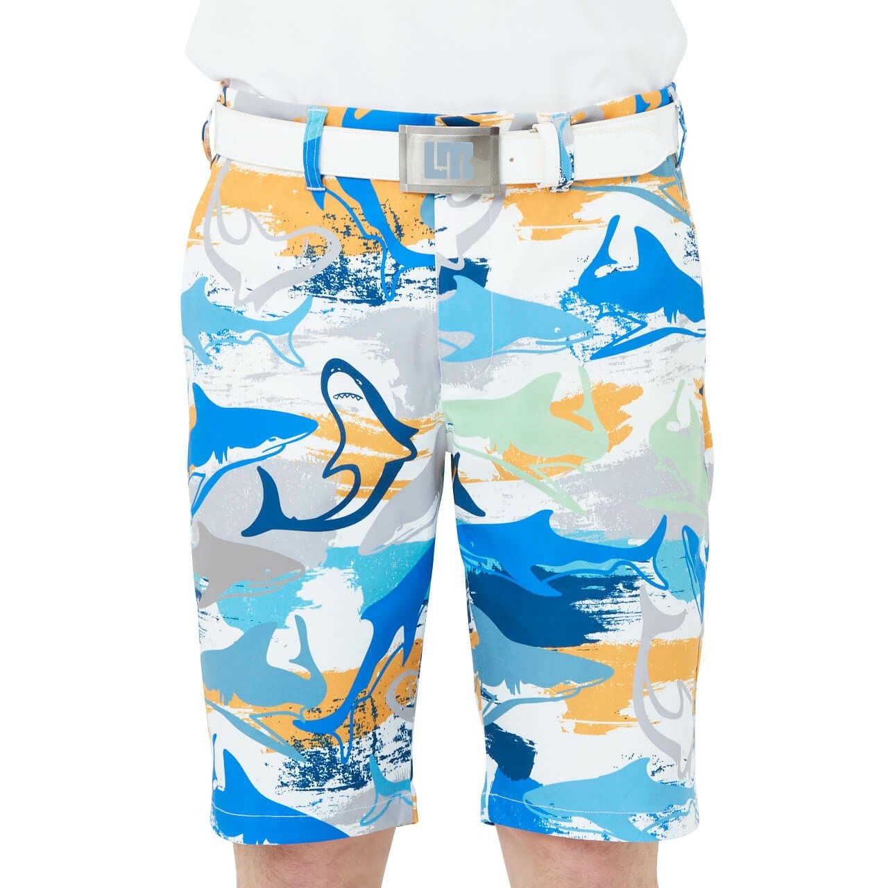 メンズ ショートパンツ シャークフィンブルー | LOUDMOUTH JAPAN