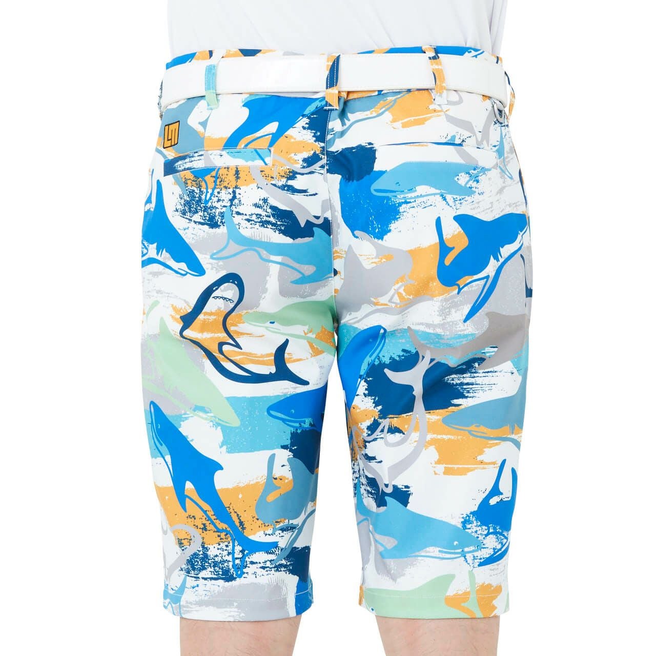 メンズ ショートパンツ シャークフィンブルー | LOUDMOUTH JAPAN