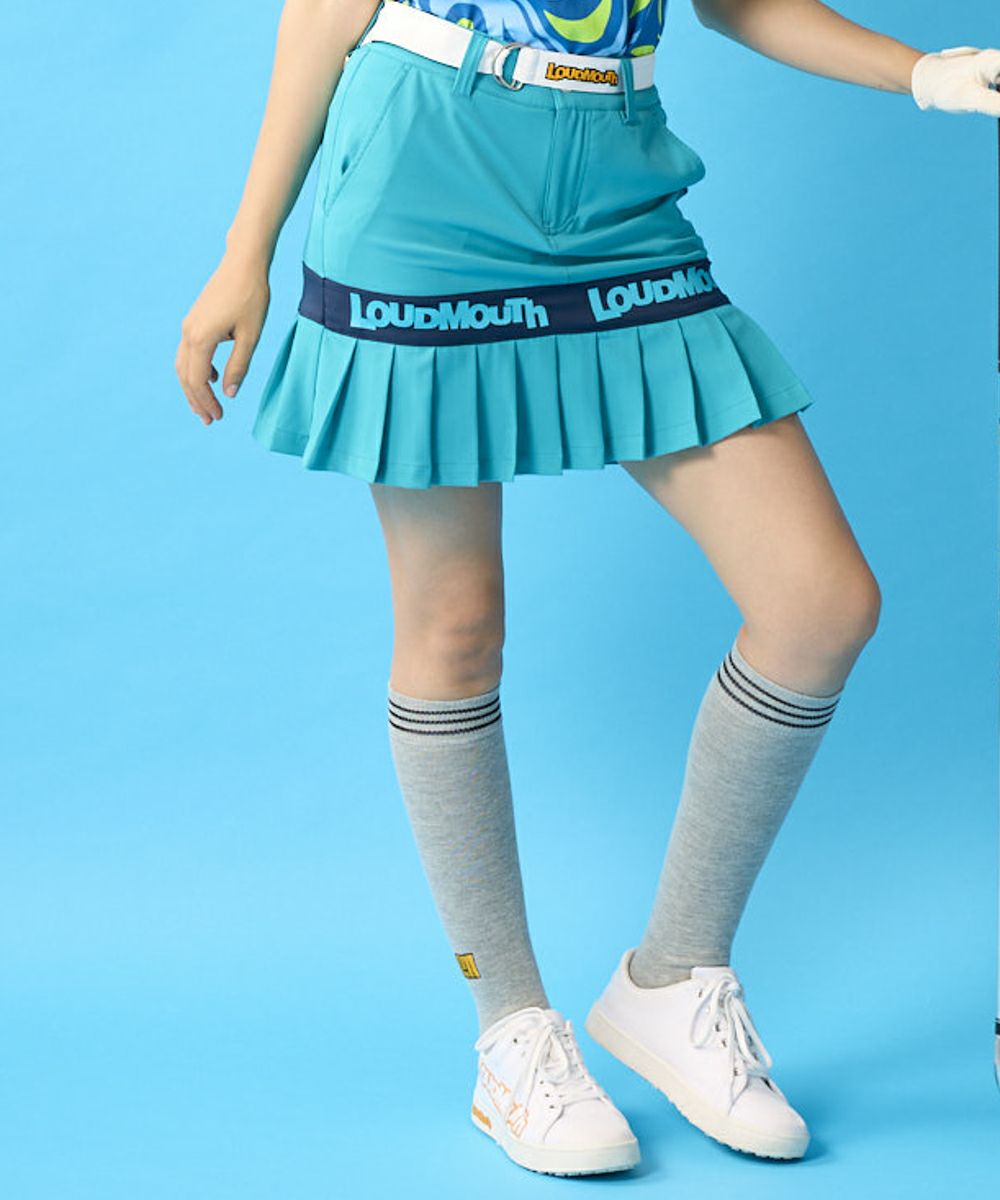 レディース インナー付きスカート ターコイズ | LOUDMOUTH JAPAN