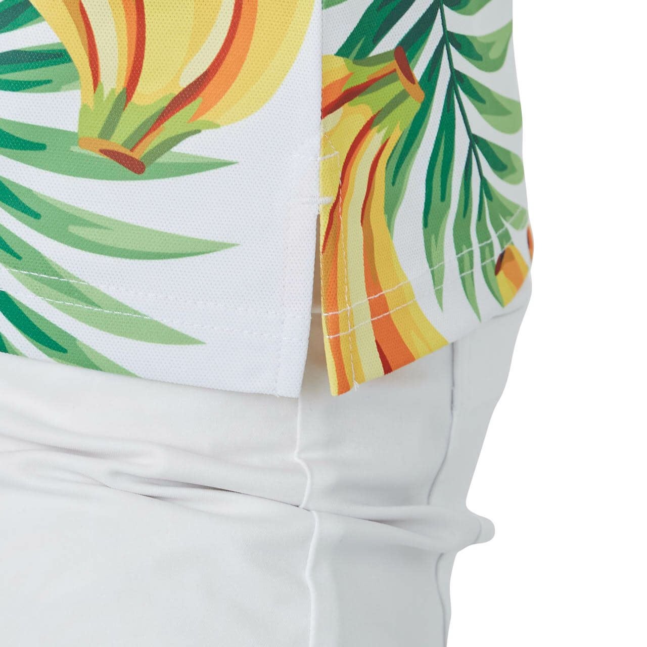 レディース 半袖ポロシャツ バナナホワイト 吸汗速乾 UV | LOUDMOUTH JAPAN