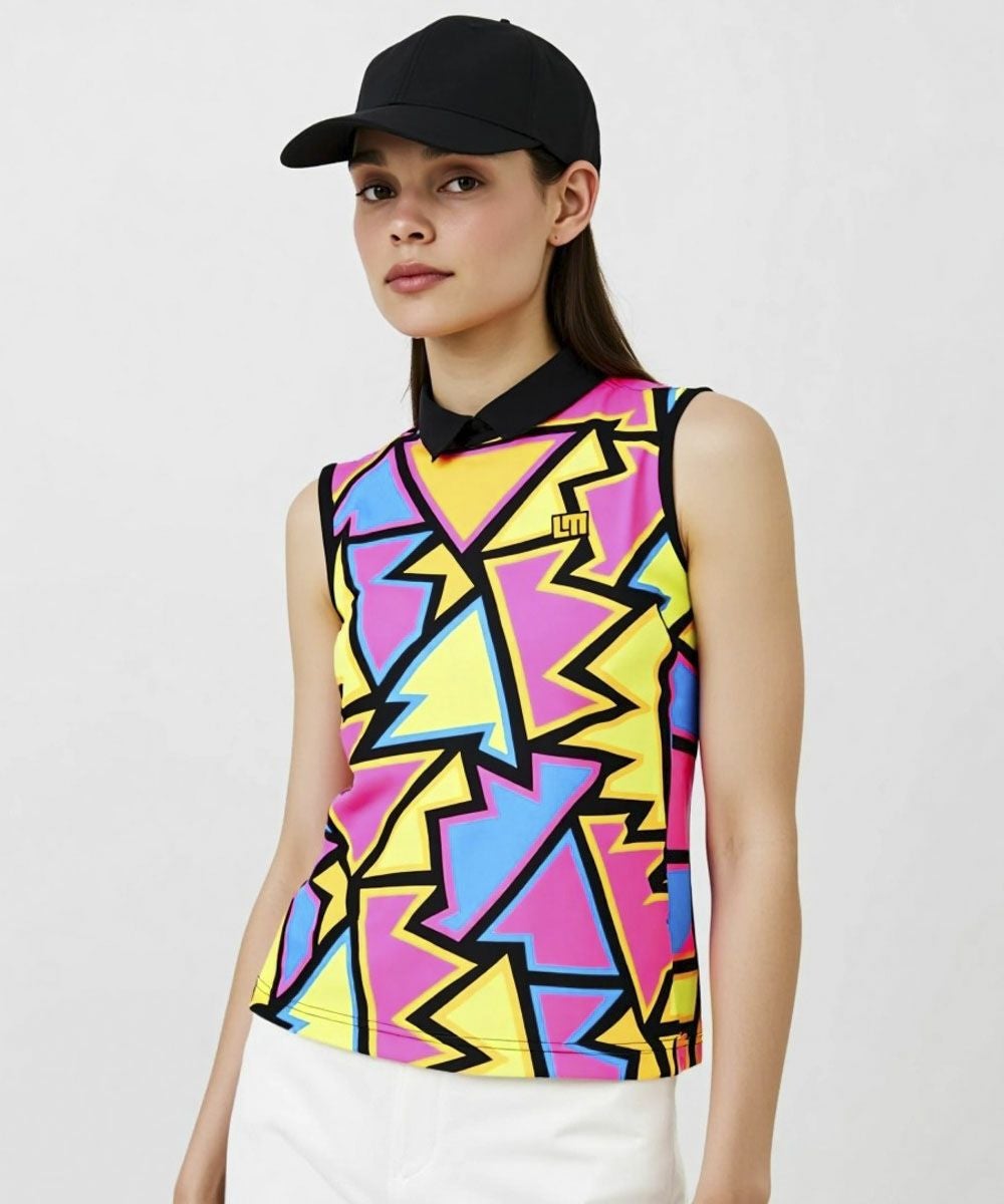 レディース ノースリーブシャツ シャガデリックライム | LOUDMOUTH JAPAN