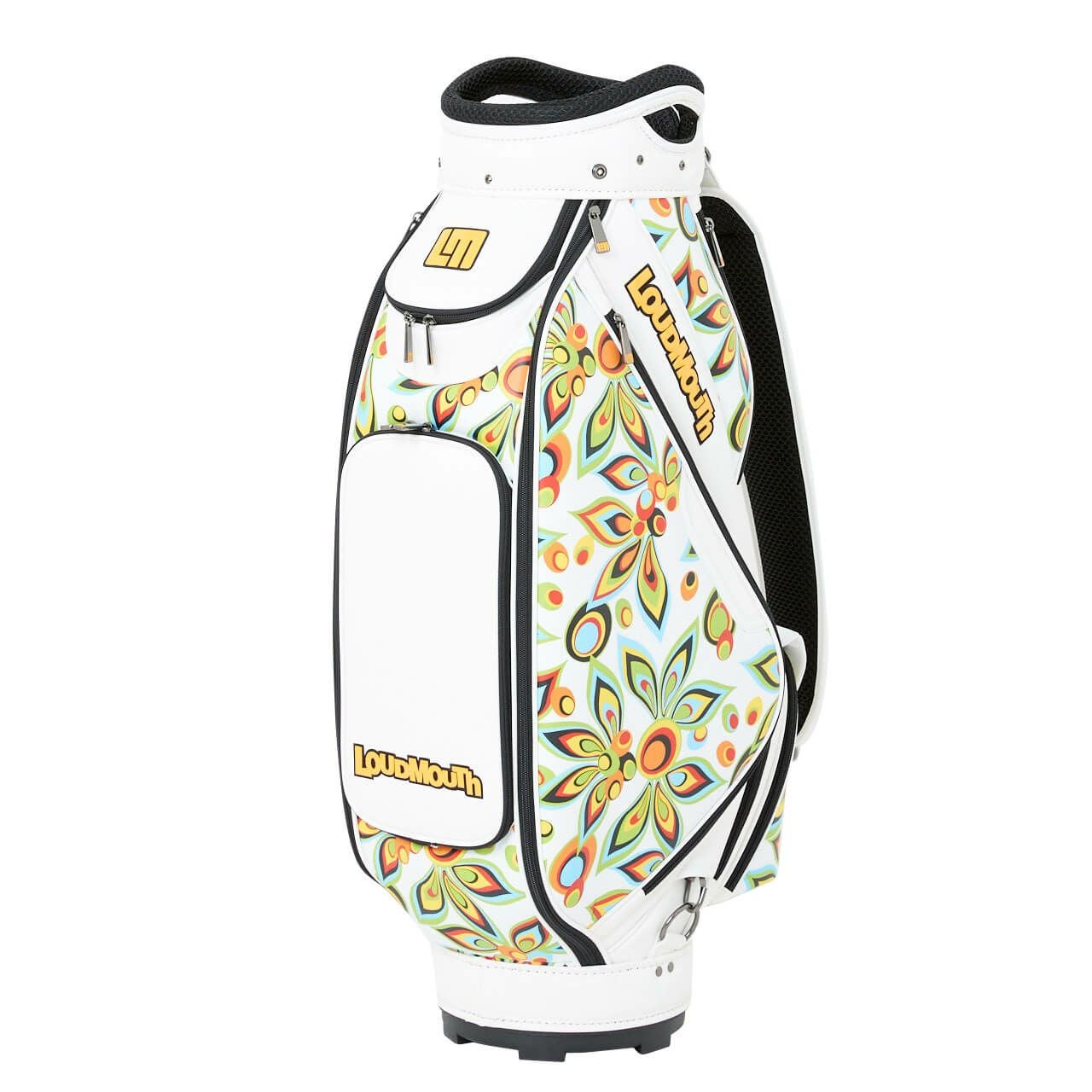 Loudmouth シャガデリック　キャディバッグ 9.5インチ キャディバッグ シャガデリックホワイト | LOUDMOUTH JAPAN