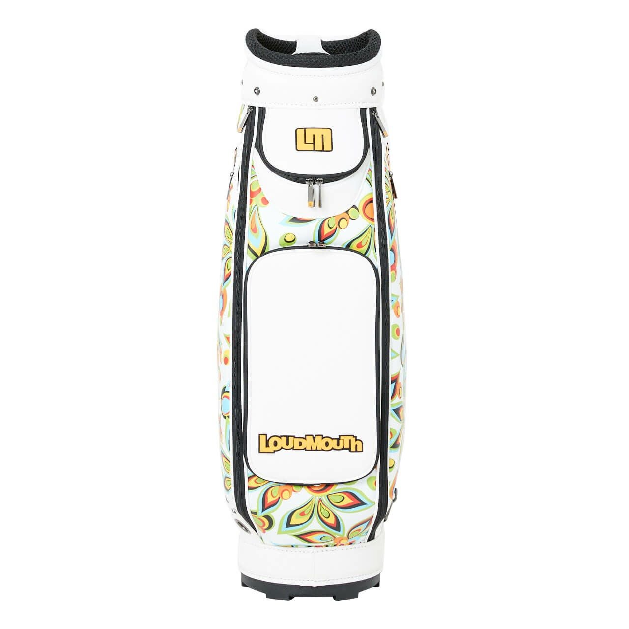 Loudmouth シャガデリック ゴルフ　キャディバッグ 9.5型美品✨セール LOUDMOUTH（ラウドマウスゴルフ） ラウドマウス 9.5型 3点式 キャディ