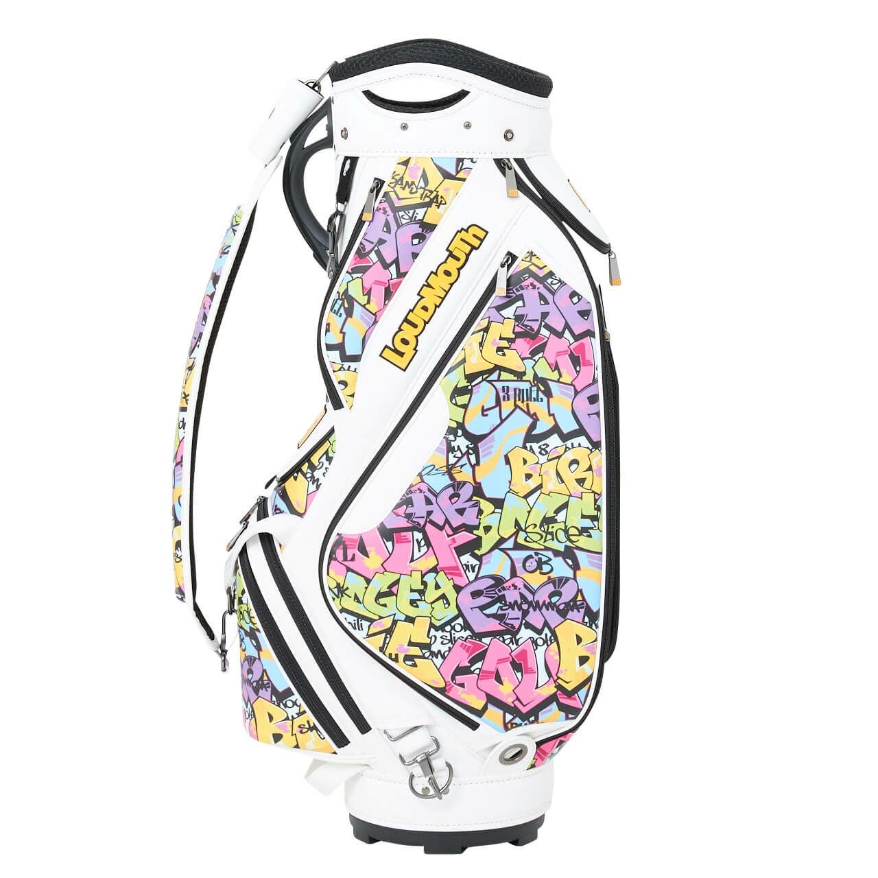 9.5インチ キャディバッグ タグスネオン | LOUDMOUTH JAPAN