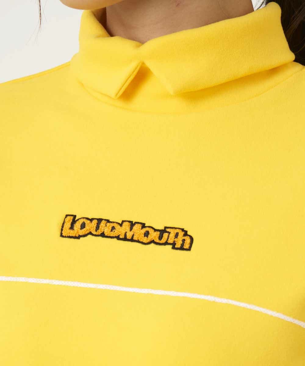 レディース タートルネック長袖シャツ イエロー | LOUDMOUTH JAPAN