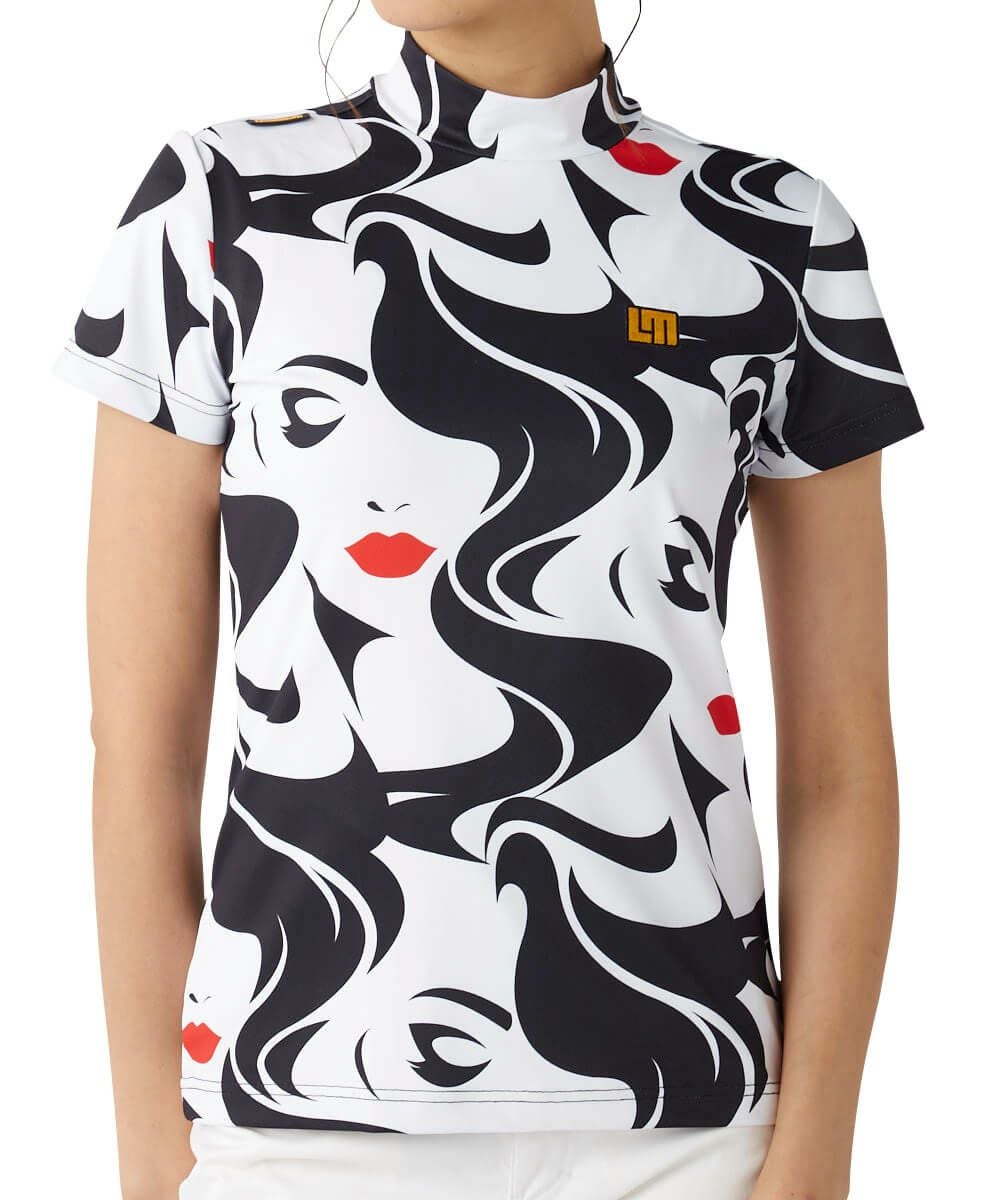 レディース モックネック半袖シャツ モナ | LOUDMOUTH JAPAN
