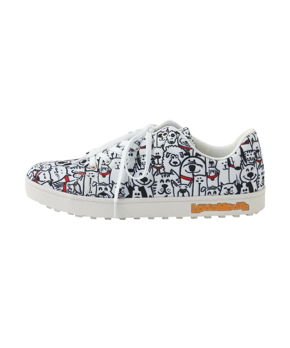 シューズ(女性用) LOUDMOUTH 24.5 レディース スパイクレスシューズ ブラック (23.0㎝~24.5cm) 防水仕様