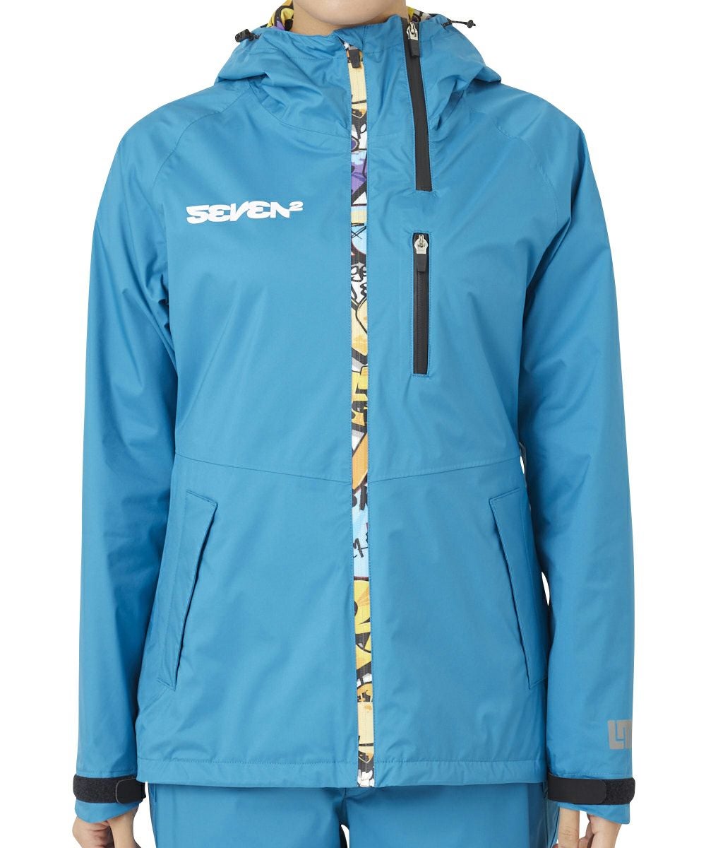 レディース LOUDMOUTH × SEVEN2コラボ レインウェアセットアップ レディース 【LOUDMOUTH × SEVEN2 コラボ】フィールドジャケット