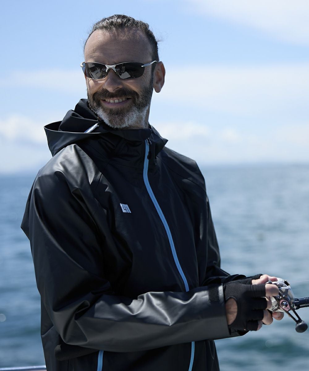 MENS AQUA DIMA® JACKET ブラック | LOUDMOUTH JAPAN