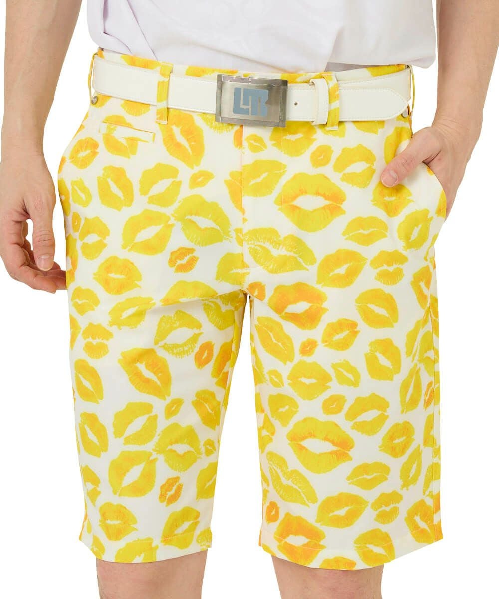 メンズ ストレッチツイル 復刻柄ショートパンツ Poppycock/ポ