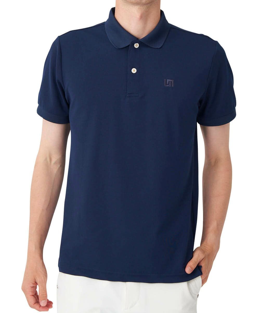 ネイビー ポロシャツ XS WEB限定／ポロシャツ／半袖／LACOSTE／ウォッシャブル／コットン鹿の子