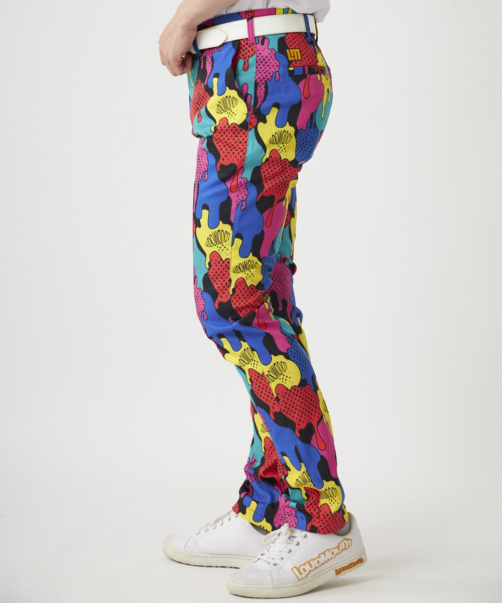 メンズ 柄ロングパンツ Comical Blot/コミカルブロット | LOUDMOUTH JAPAN