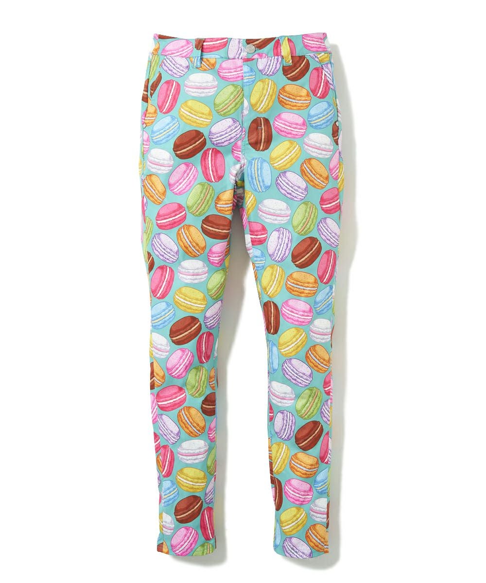 レディース 柄ロングパンツ Pastel Macarons/パステルマカロンズ