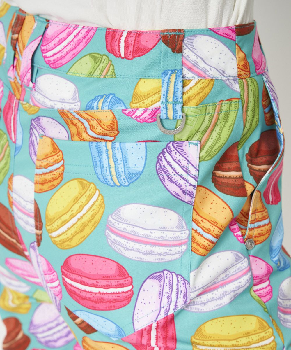 レディース 柄ロングパンツ Pastel Macarons/パステルマカロンズ