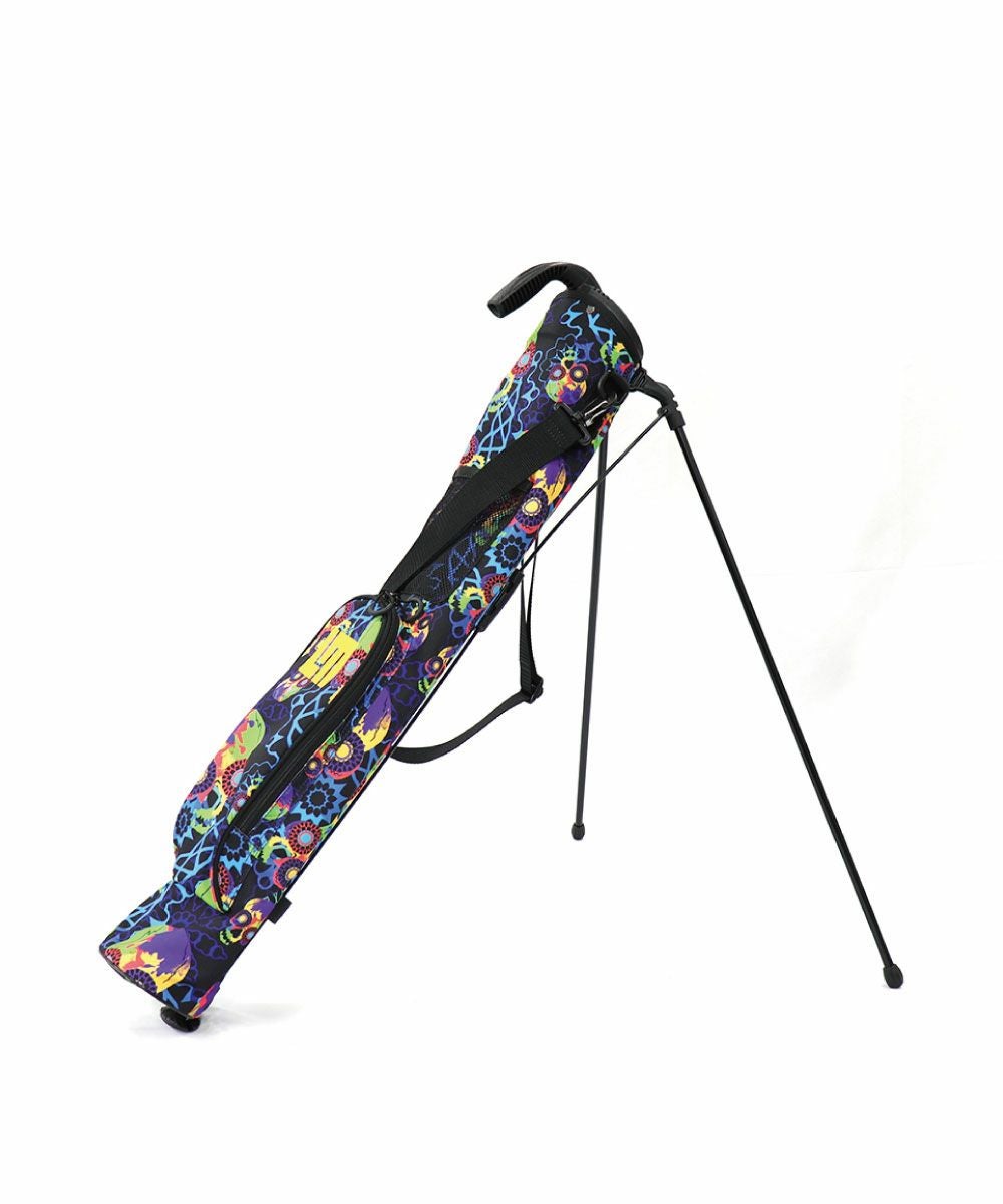 Loudmouth スカルデザイン スタンドゴルフバッグ セルフスタンドバッグ Geometry Skull/ジオメトリースカル | LOUDMOUTH
