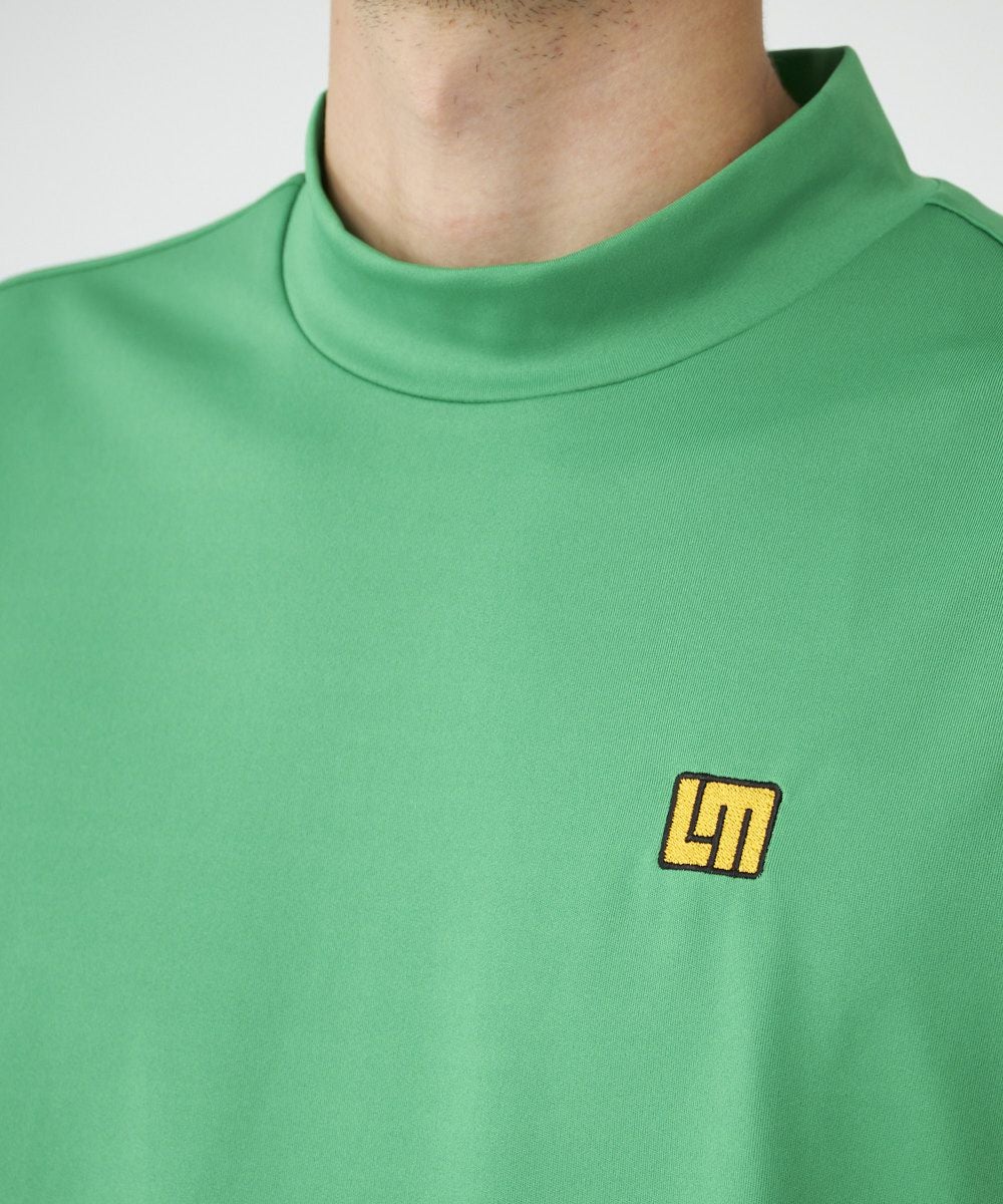 メンズ モックネック ハイネック半袖シャツ グリーン | LOUDMOUTH JAPAN
