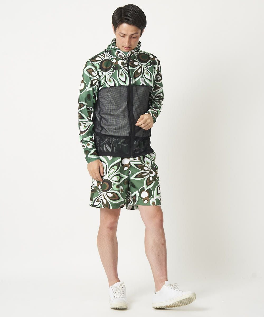 MENS RUSH ZIP HOODIE Shagadelic Camo/シャガデリックカモ