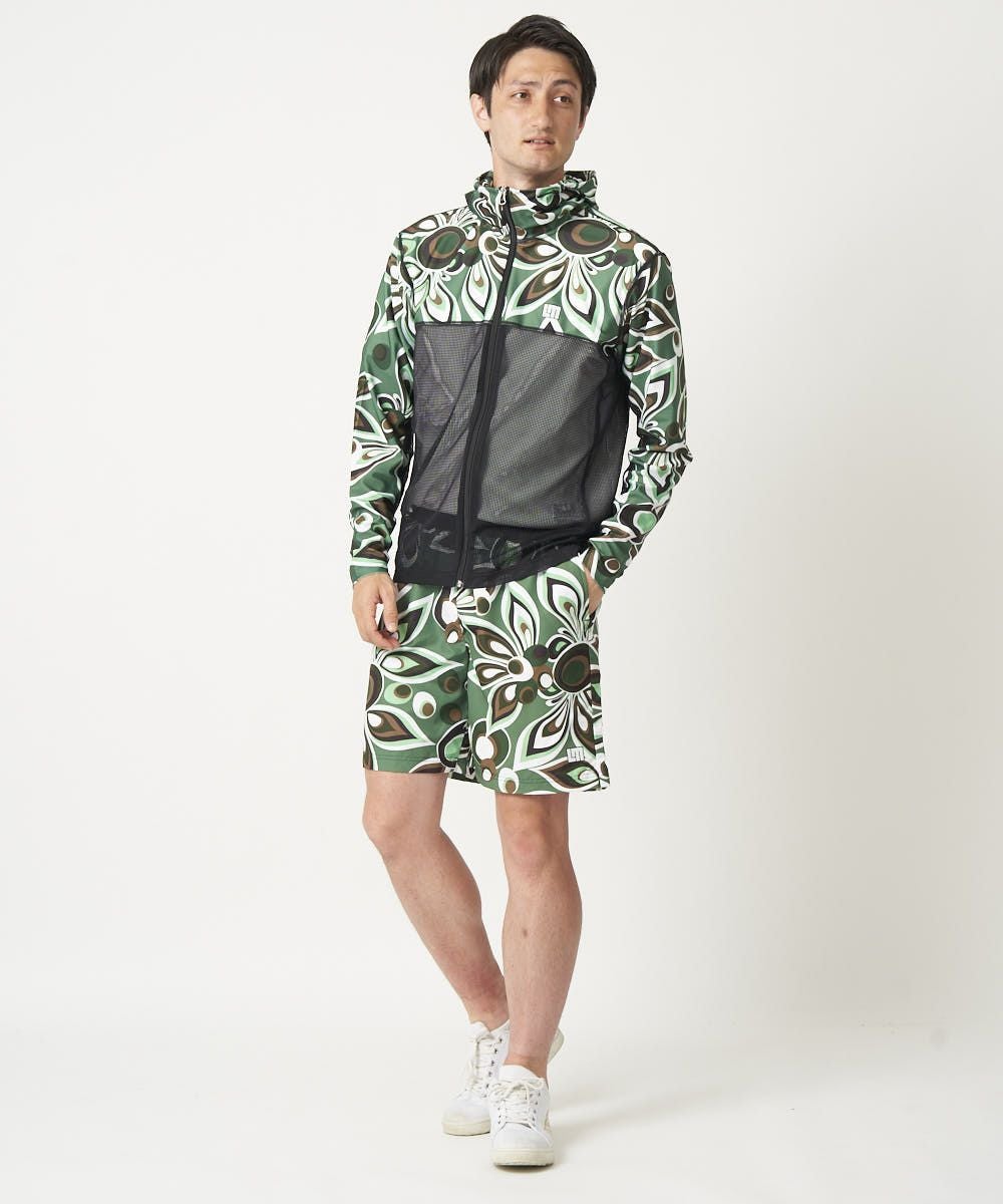 MENS RUSH ZIP HOODIE Shagadelic Camo/シャガデリックカモ