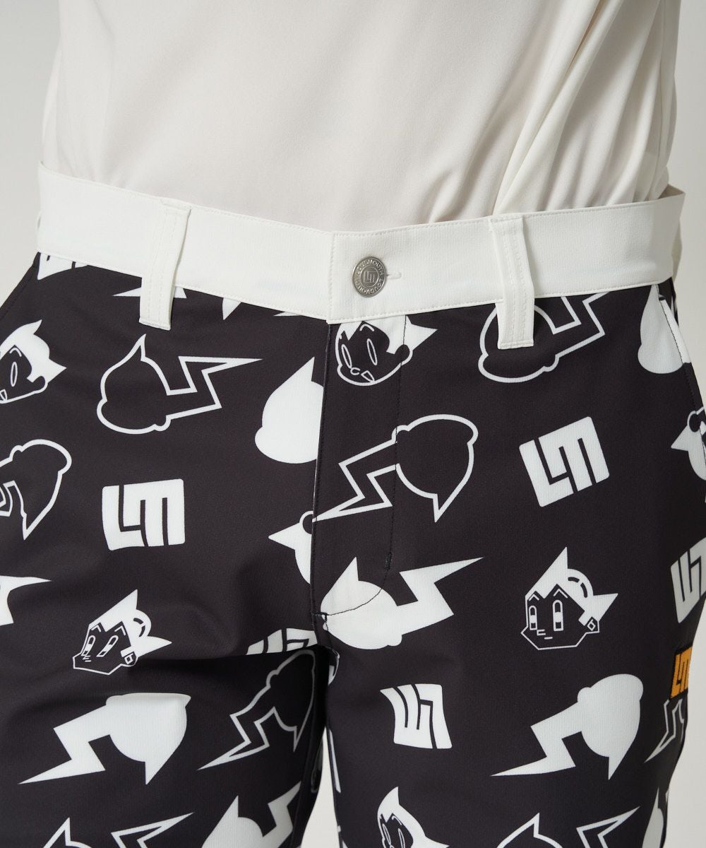 NEXT ATOM for the future メンズ 柄ショートパンツ ブラック