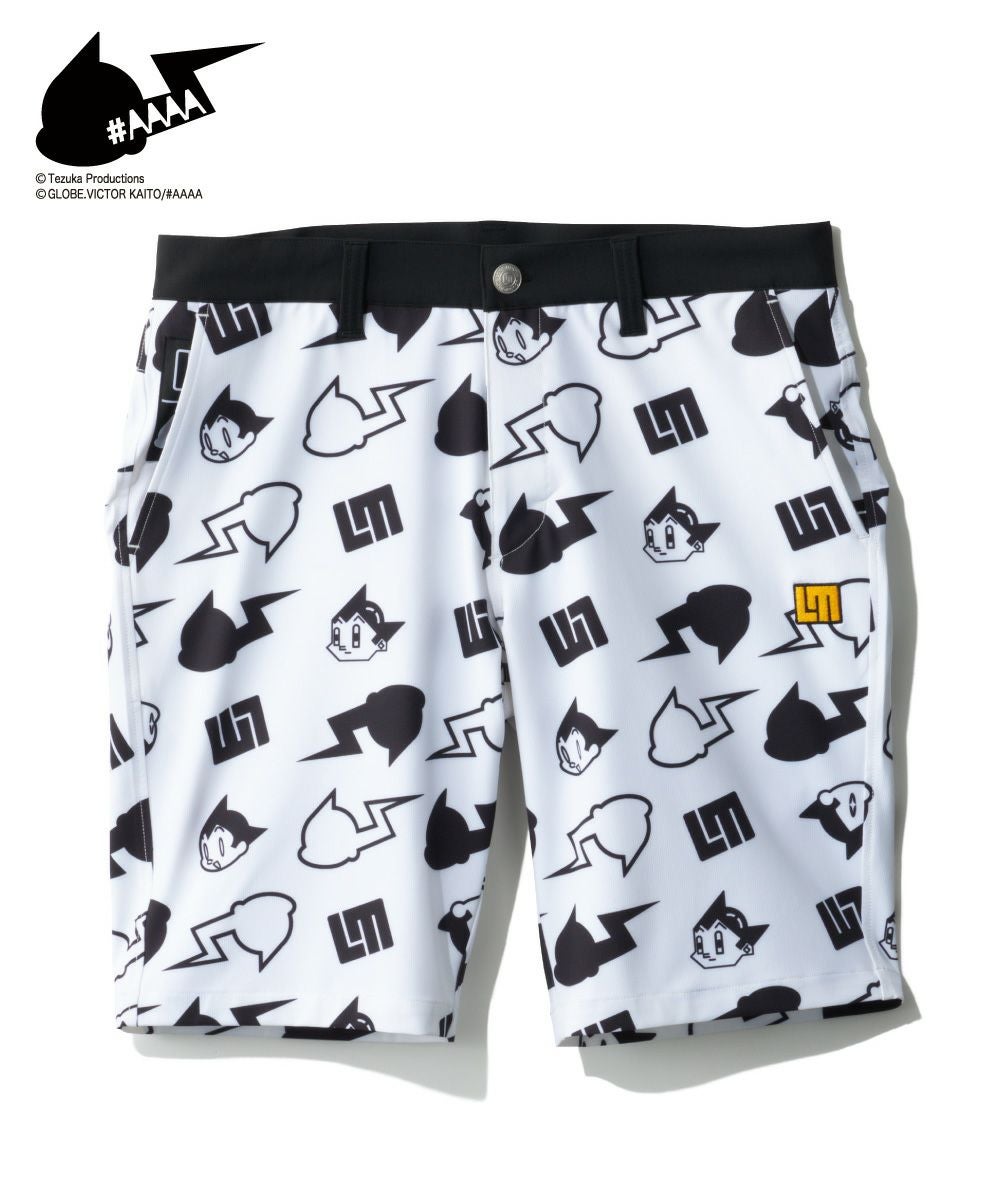 NEXT ATOM for the future メンズ 柄ショートパンツ ホワイト