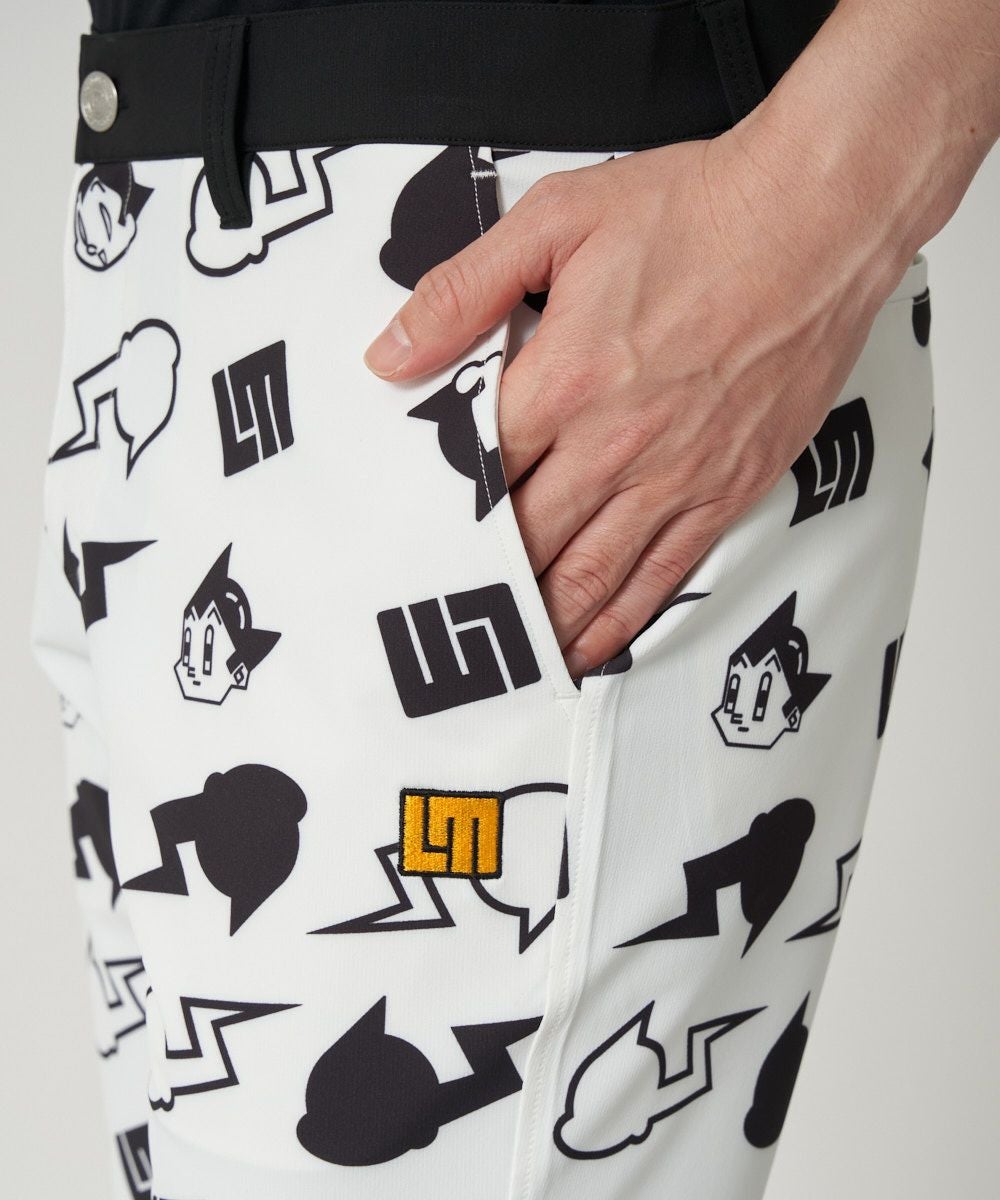 NEXT ATOM for the future メンズ 柄ショートパンツ ホワイト