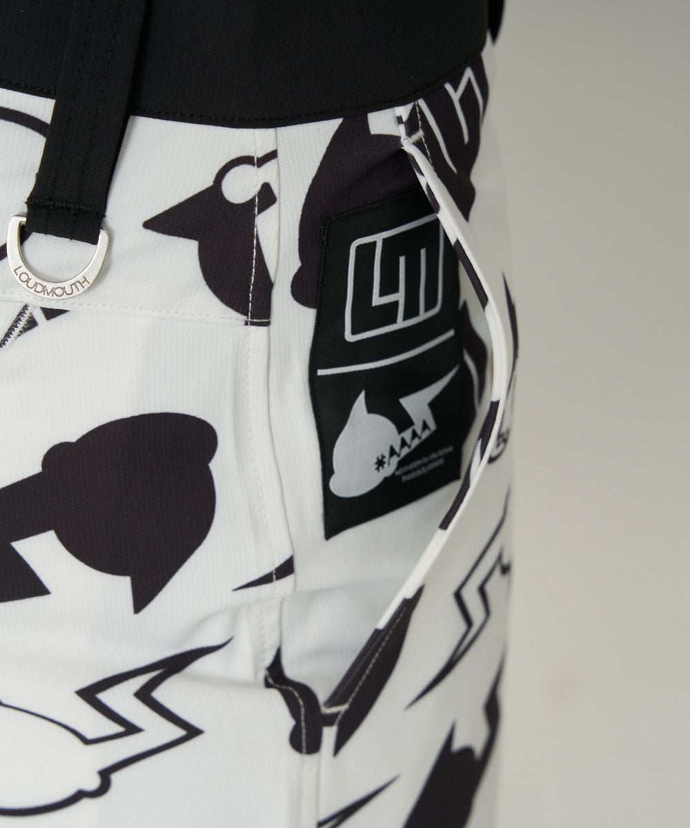 NEXT ATOM for the future メンズ 柄ショートパンツ ホワイト