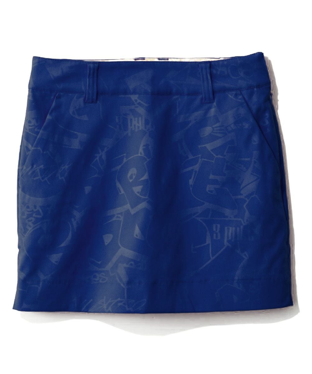 レディース ストレッチツイル エンボススカート イエロー | LOUDMOUTH