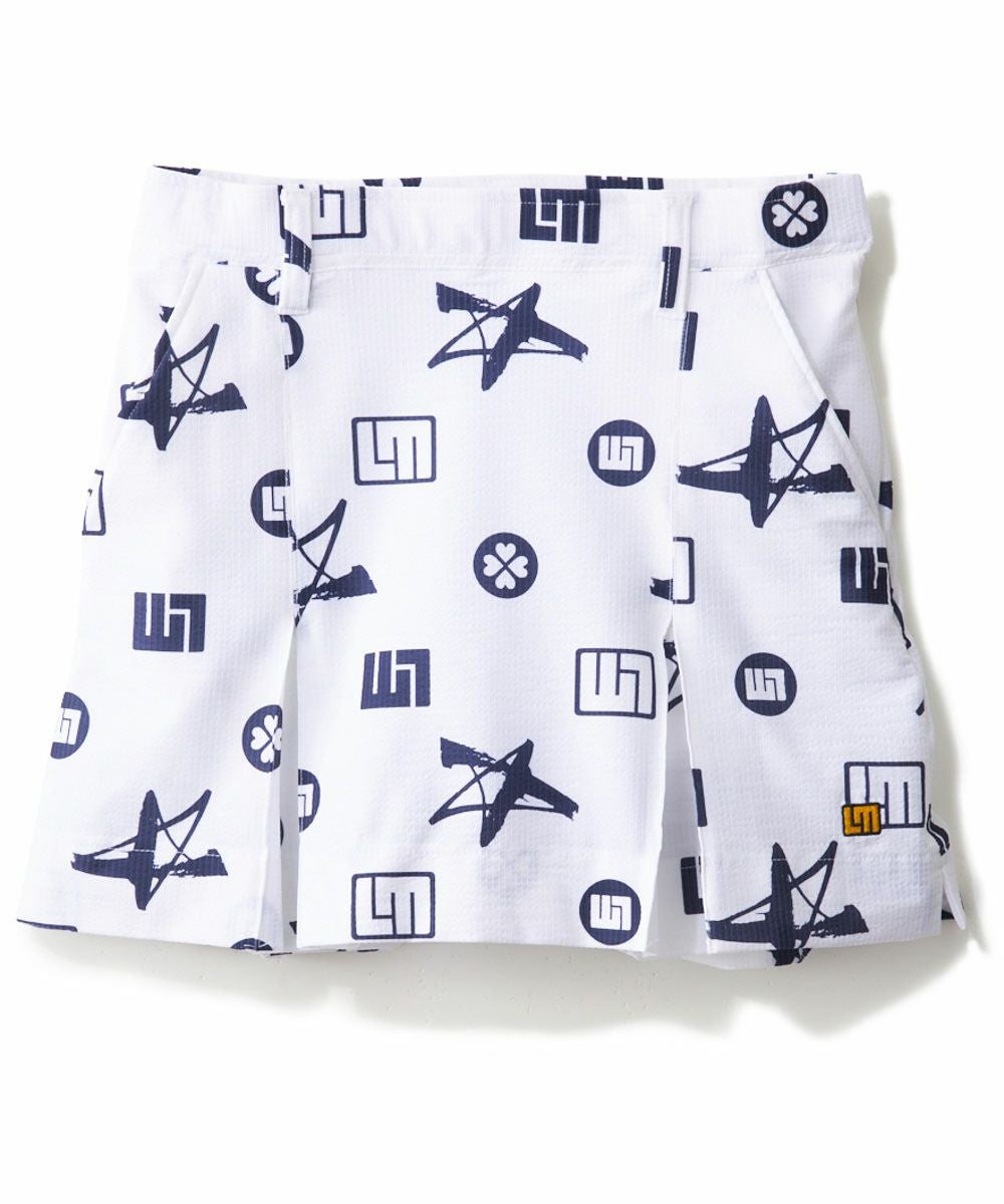 レディース ストレッチツイル エンボススカート イエロー | LOUDMOUTH