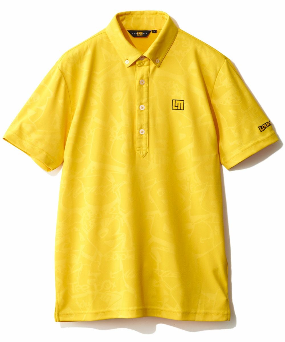 メンズ 半袖ポロシャツ バナナホワイト 吸汗速乾 UV | LOUDMOUTH JAPAN