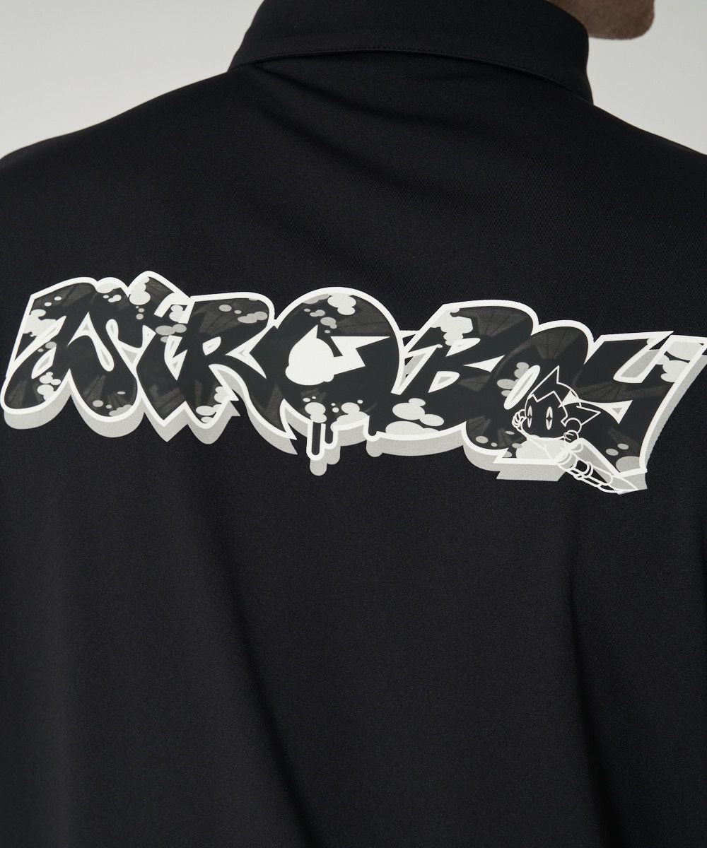 NEXT ATOM for the future メンズ 半袖シャツ ブラック | LOUDMOUTH JAPAN