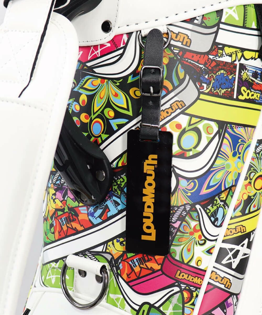 LoudMouth カラフルキャディバッグ LOUDMOUTH (ラウドマウス) キャディバッグ マルチカラー｜トレファクONLINE