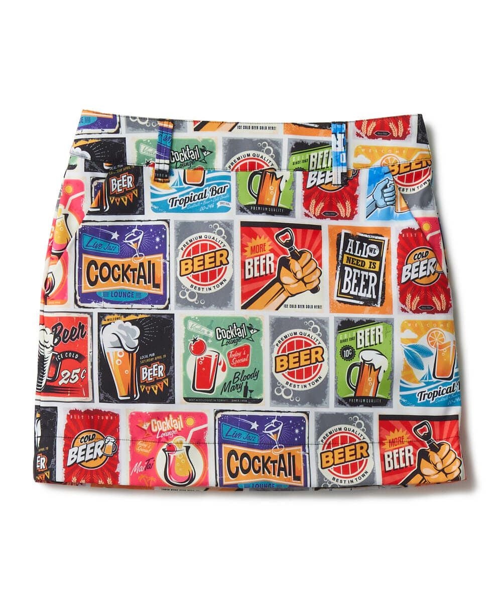 レディース ストレッチツイル 復刻柄スカート LoudmouthSoup/ラウド