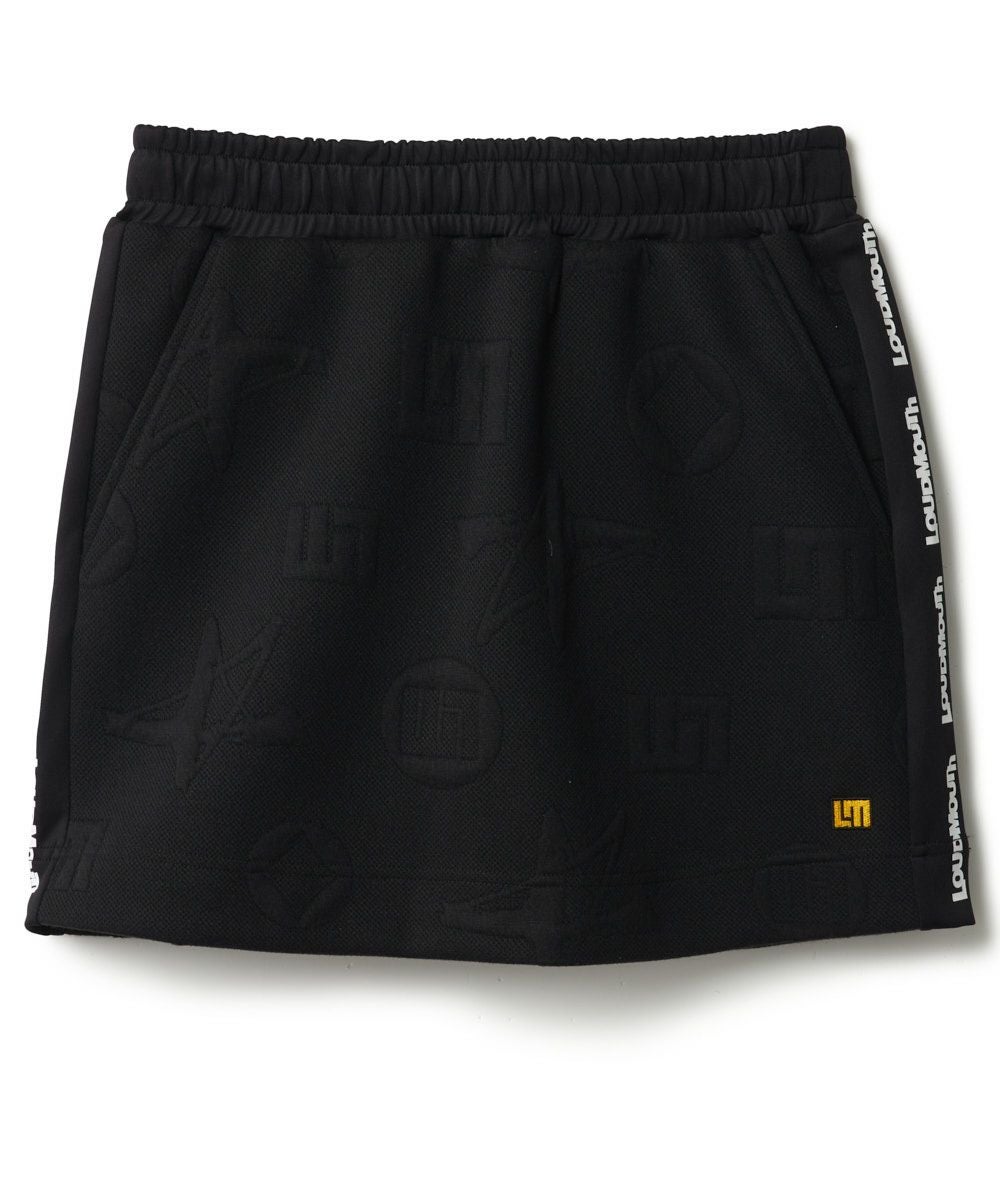 【LOUDMOUTh】未使用　黒のニットスカート レディース 蓄熱ニットスカート ブラック | LOUDMOUTH JAPAN
