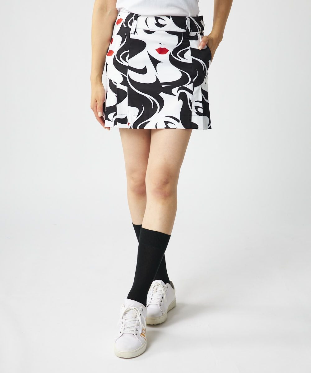 新品⭐︎ラウドマウス　モナ　ゴルフ　スカート　M レディース ストレッチツイル 柄ツイルスカート Mona/モナ | LOUDMOUTH