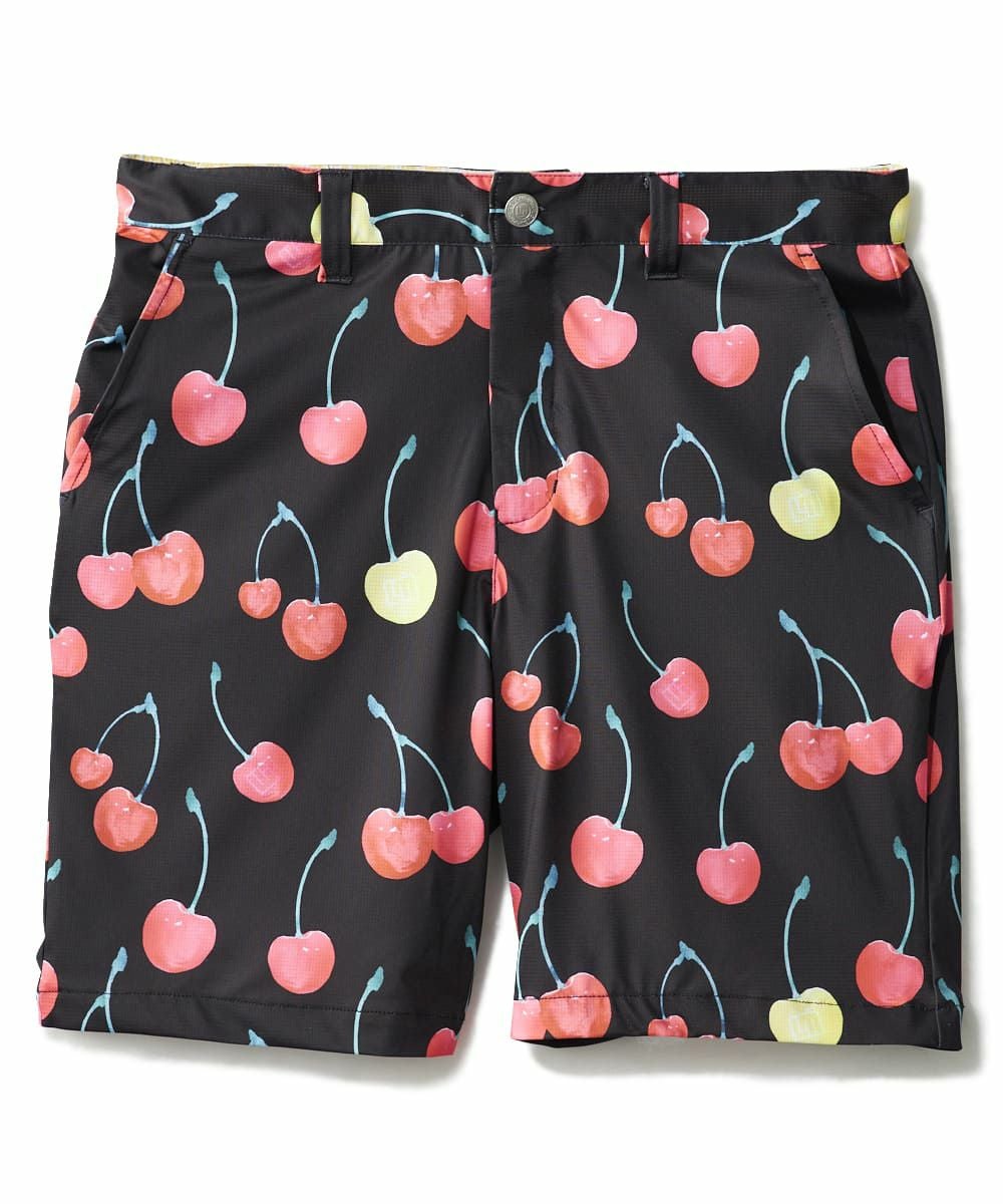 メンズ ECOベントメッシュ 柄ショートパンツ Retro Cherries/レトロ