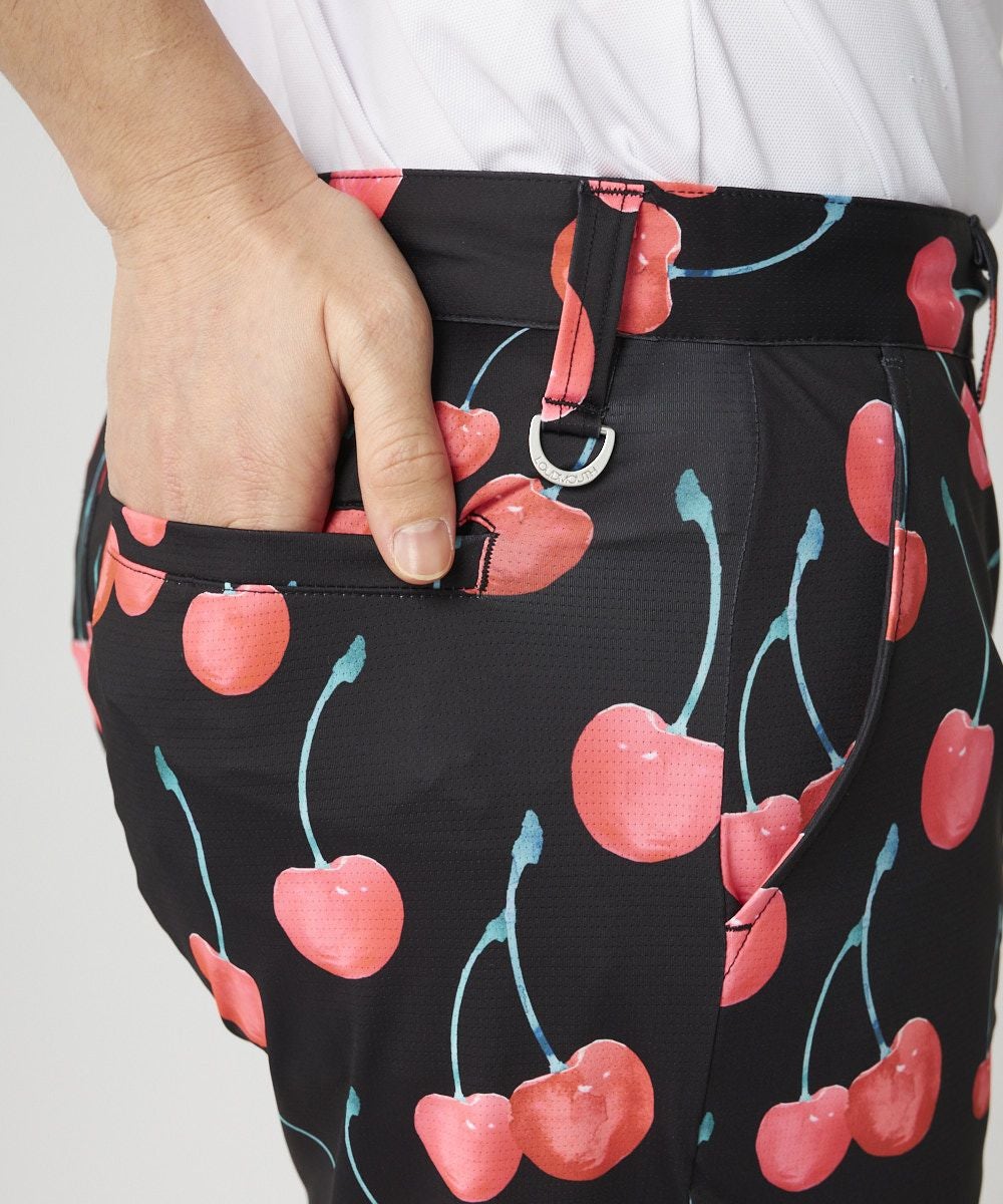 メンズ ECOベントメッシュ 柄ショートパンツ Retro Cherries/レトロ