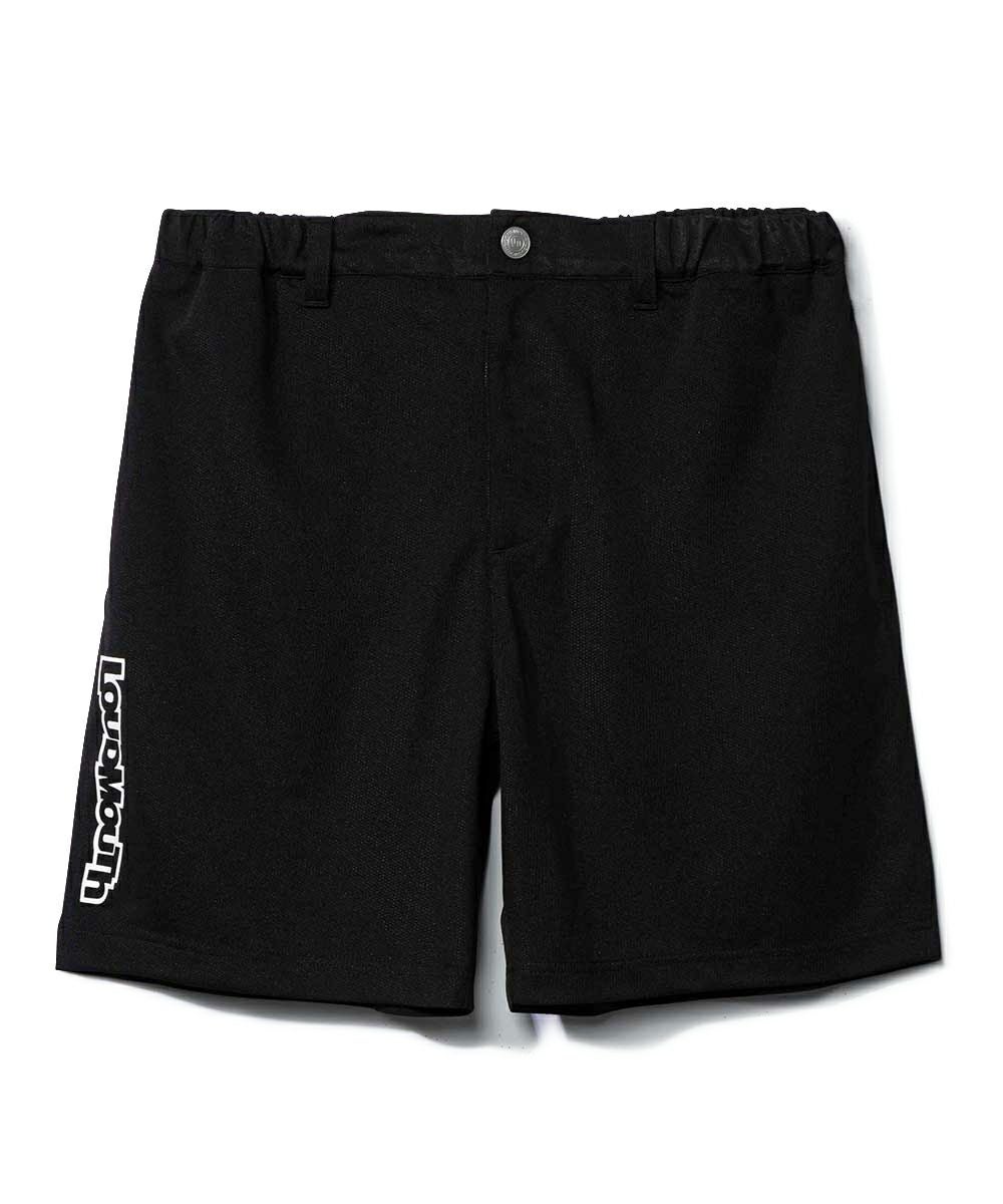 メンズ ドットメッシュ ショートパンツ ブラック | LOUDMOUTH JAPAN