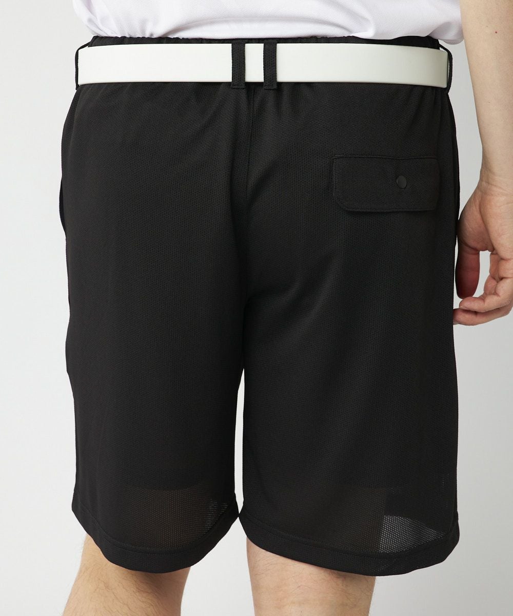 メンズ ドットメッシュ ショートパンツ ブラック | LOUDMOUTH JAPAN