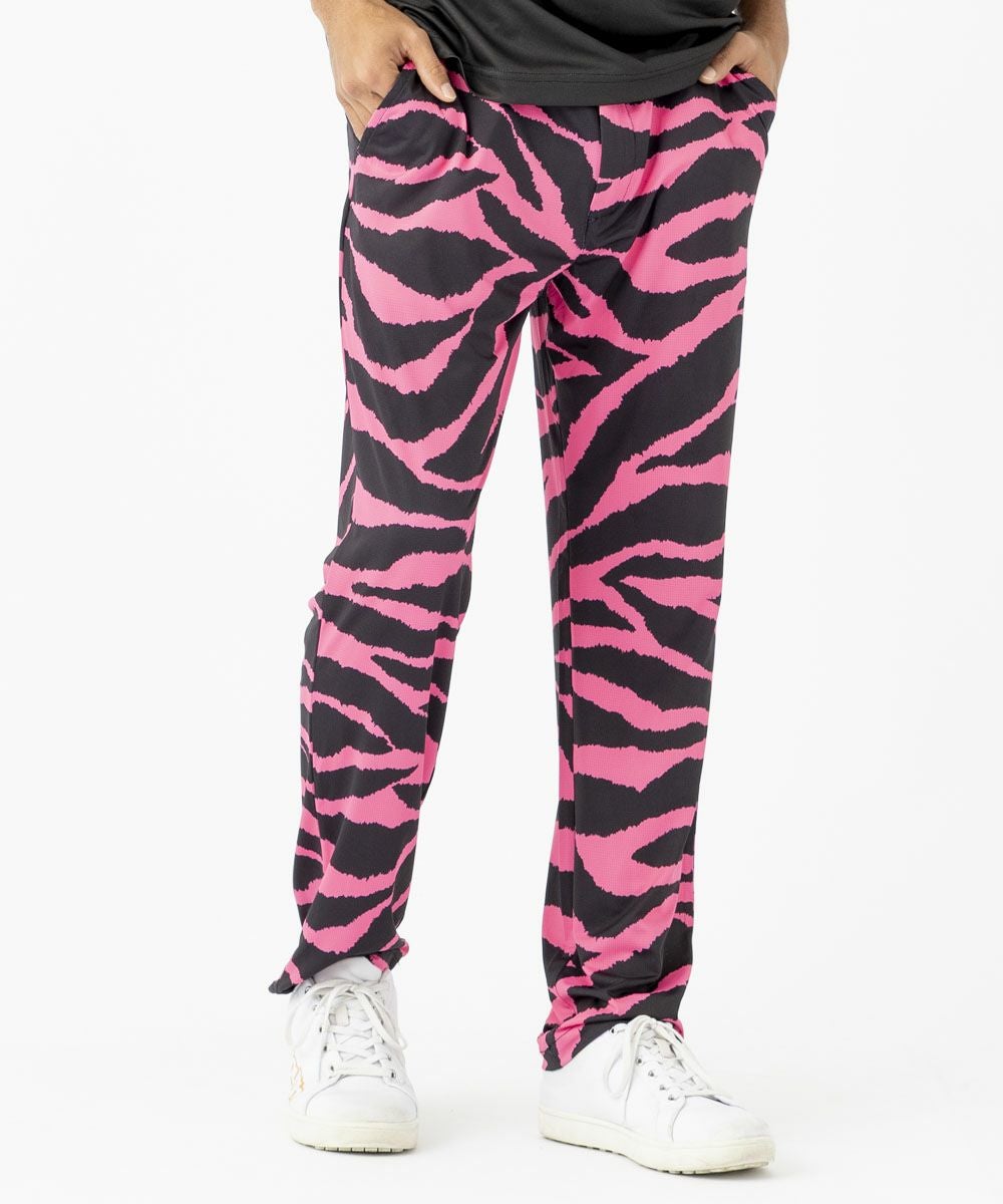 メンズ ECOベントメッシュ 復刻柄 ロングパンツ Pink Tarzan/ピンク