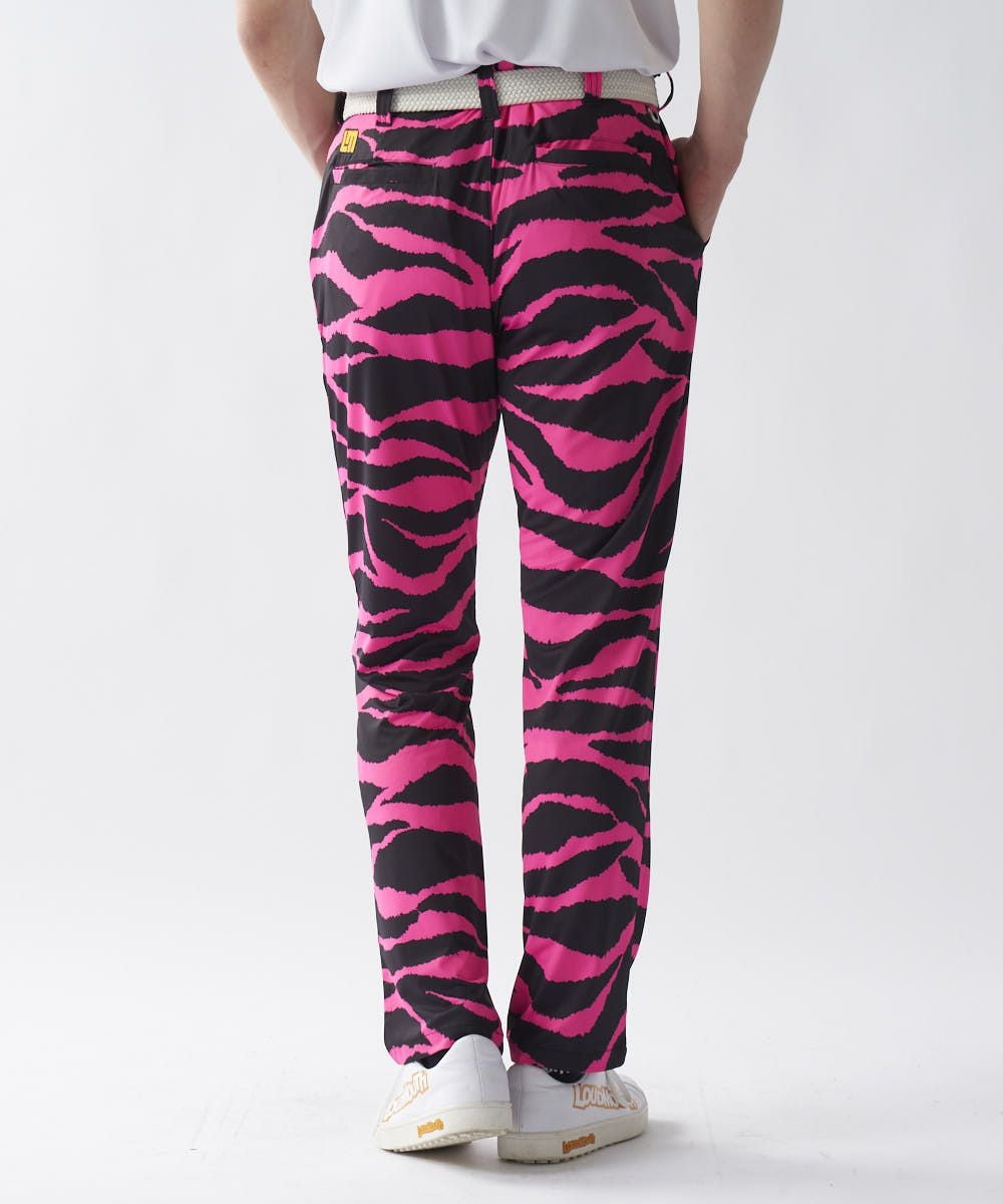 メンズ ECOベントメッシュ 復刻柄 ロングパンツ Pink Tarzan/ピンク