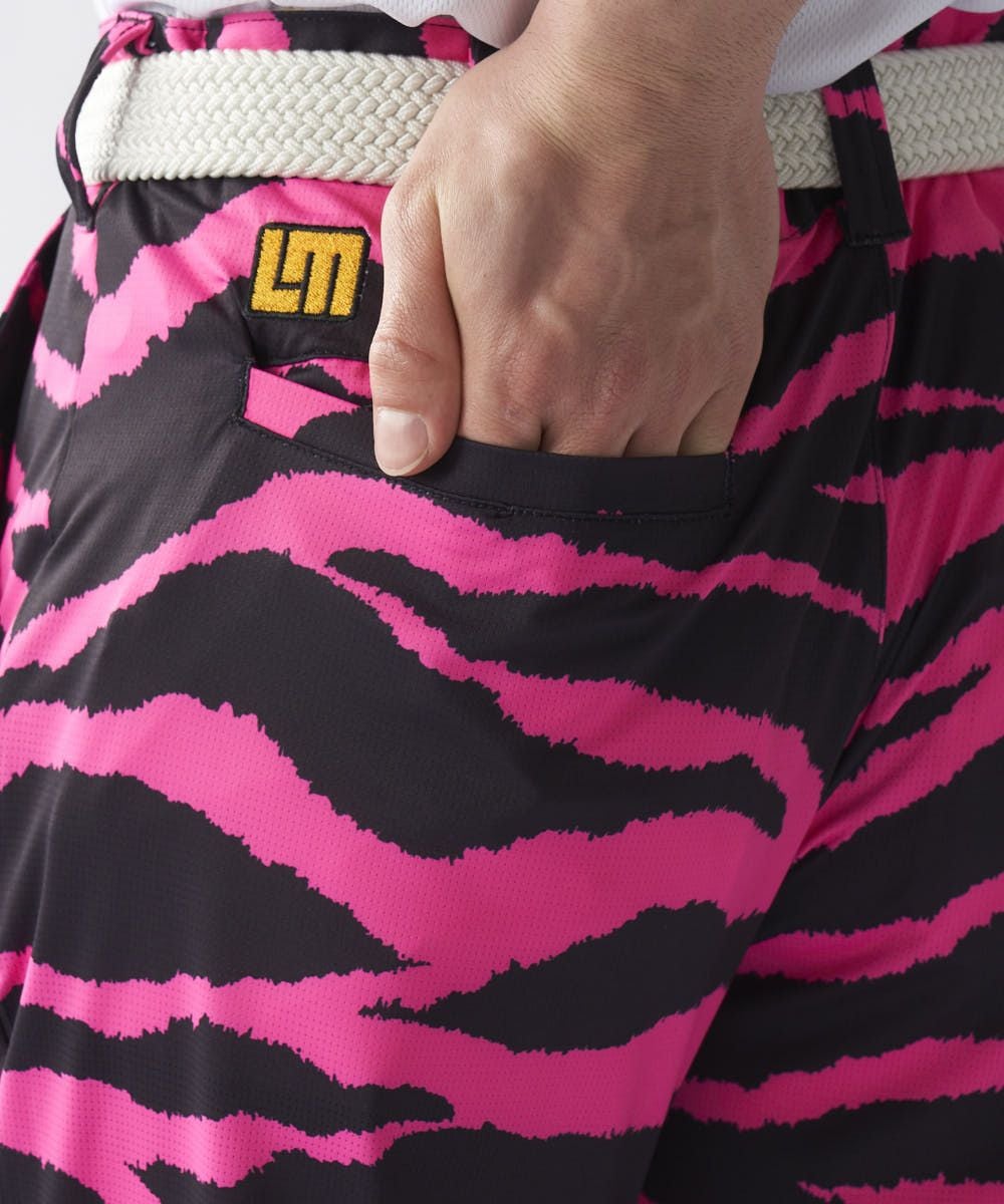 メンズ ECOベントメッシュ 復刻柄 ロングパンツ Pink Tarzan/ピンク メンズ ECOベントメッシュ 復刻柄 ロングパンツ Pink Tarzan/ピンク