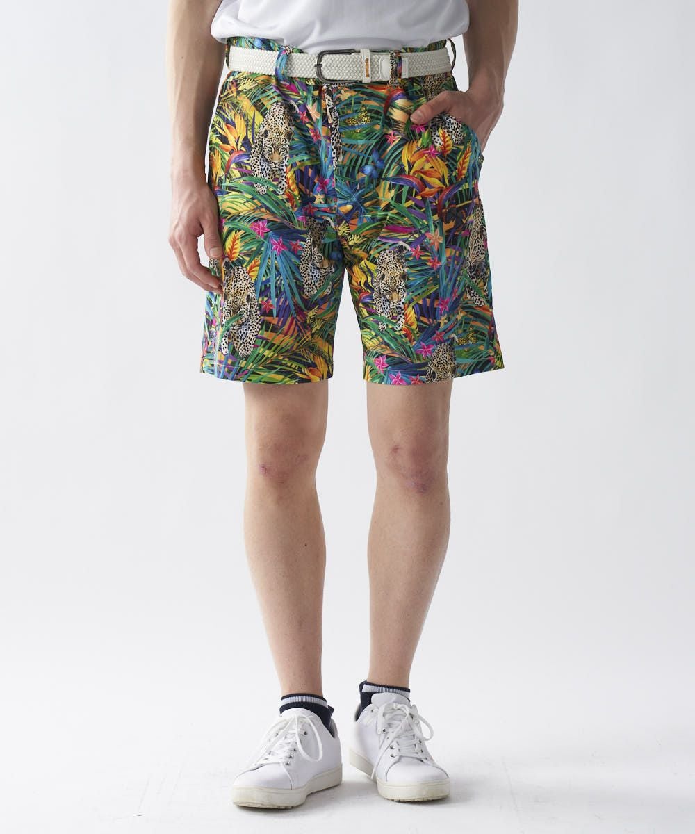 メンズ ECOベントメッシュ 復刻柄 ショートパンツ Safari/サファリ