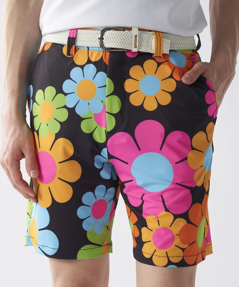 メンズ ECOベントメッシュ 復刻柄 ショートパンツ Magic Bus/マジック