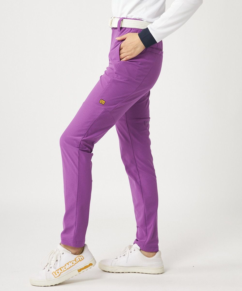 レディース 冷感8WAYストレッチ ロングパンツ パープル | LOUDMOUTH JAPAN