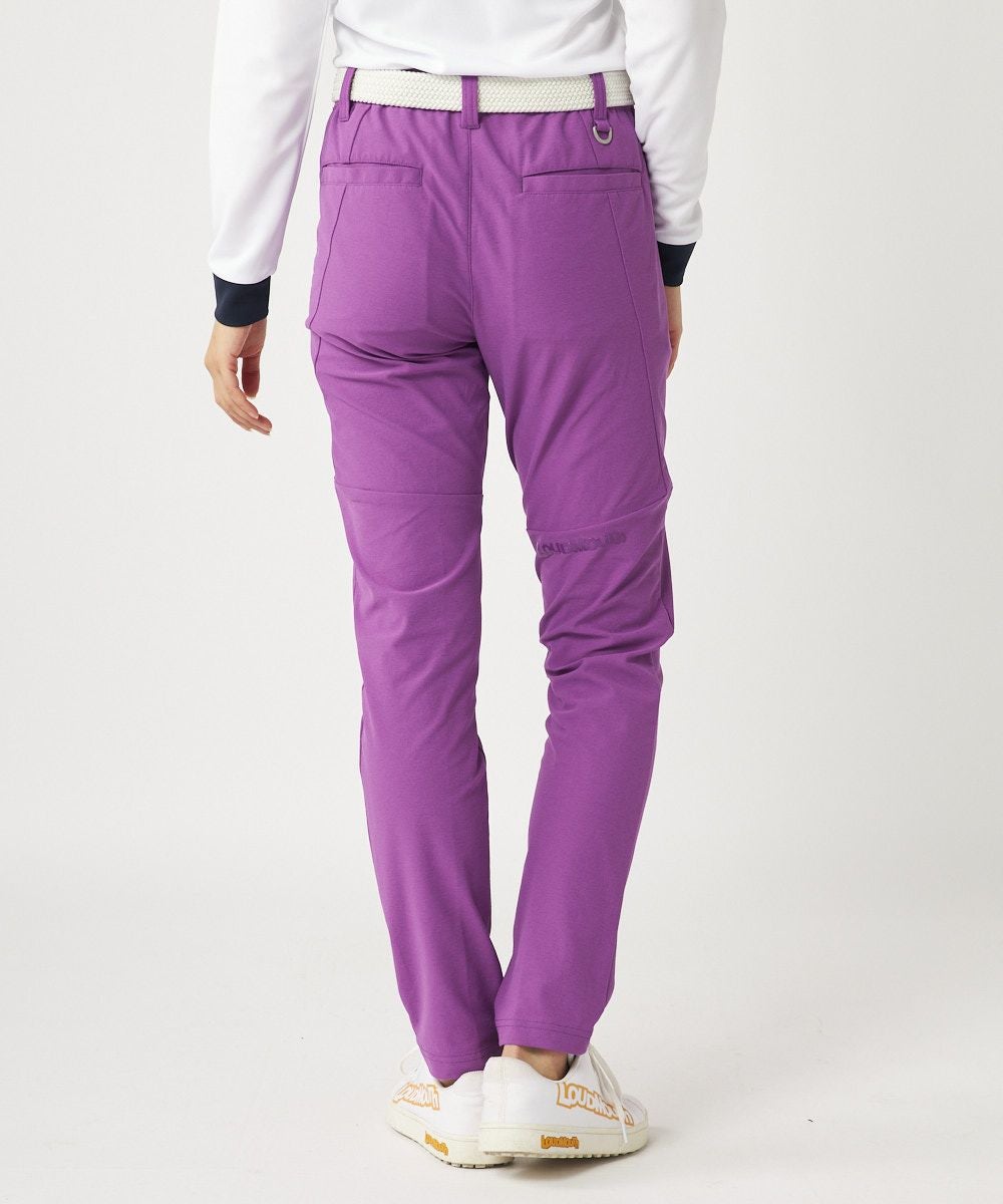 レディース 冷感8WAYストレッチ ロングパンツ パープル | LOUDMOUTH JAPAN