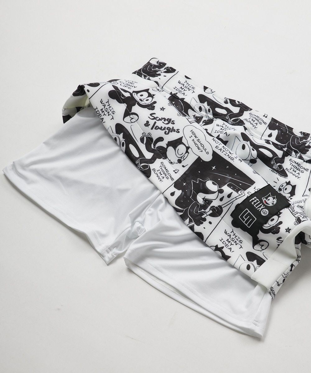 LOUDMOUTH×FELIX レディース ライトダンボールニット スカート