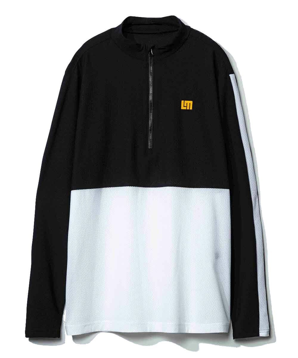 ATOM　モックネックシャツ NEXT LOUDMOUTH ラウドマウス（LOUDMOUTH）（メンズ）ゴルフウェア アトムコラボ 半袖 メンズウェア